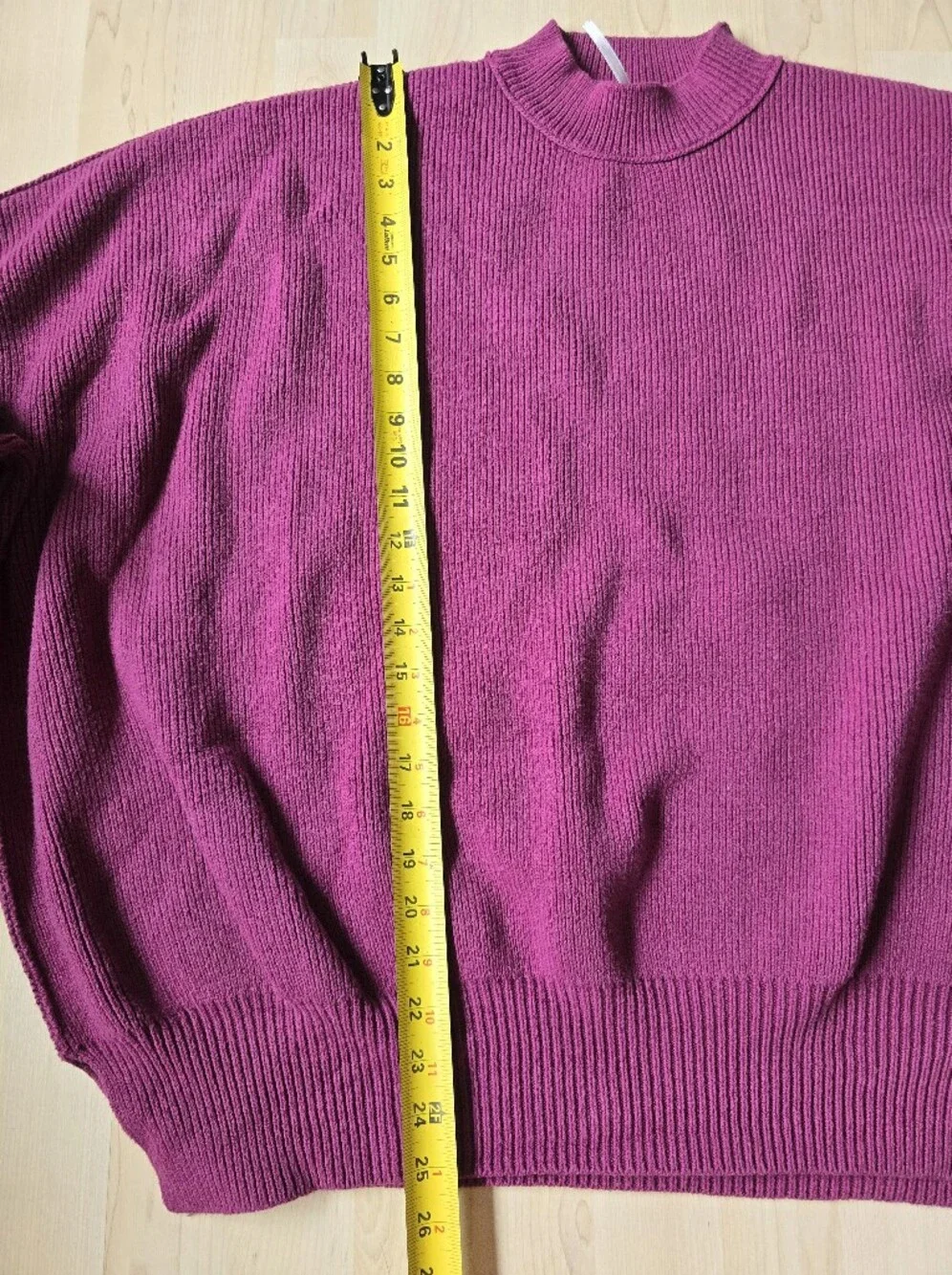Free People Oversized Ribbed Crew Neck Sweater Size Medium